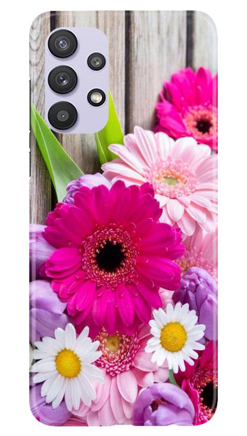 Coloful Daisy2 Mobile Back Case for Samsung Galaxy A32 5G (Design - 76) Coloful Daisy2 Case for Samsung Galaxy A32 5G