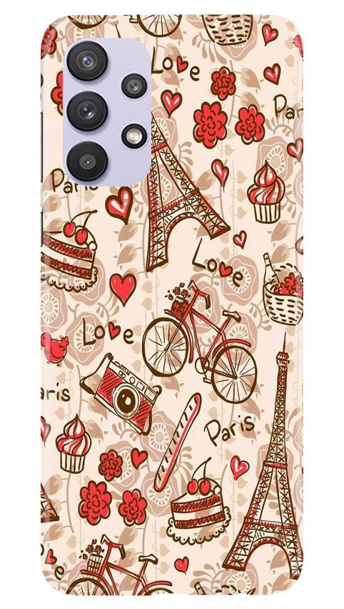 Love Paris Mobile Back Case for Samsung Galaxy A32 5G (Design - 103) Love Paris Case for Samsung Galaxy A32 5G (Design - 103)