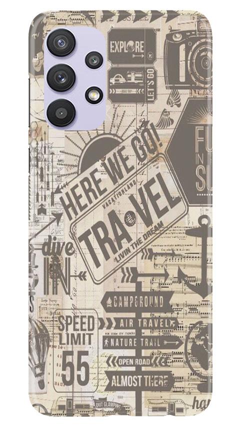 Travel Mobile Back Case for Samsung Galaxy A32 5G (Design - 104) Travel Case for Samsung Galaxy A32 5G (Design - 104)