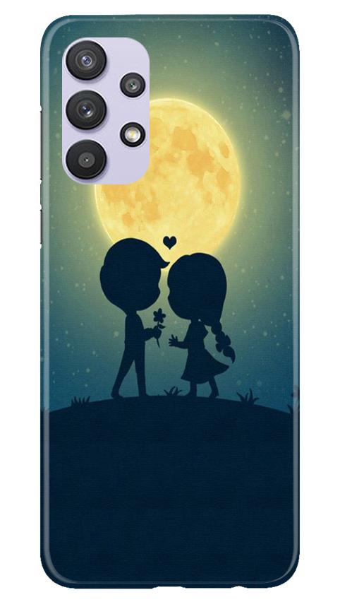 Love Couple Mobile Back Case for Samsung Galaxy A32 5G (Design - 109) Love Couple Case for Samsung Galaxy A32 5G (Design - 109)