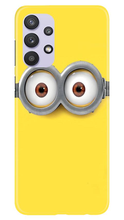 Minions Mobile Back Case for Samsung Galaxy A32 5G (Design - 128) Minions Case for Samsung Galaxy A32 5G (Design - 128)