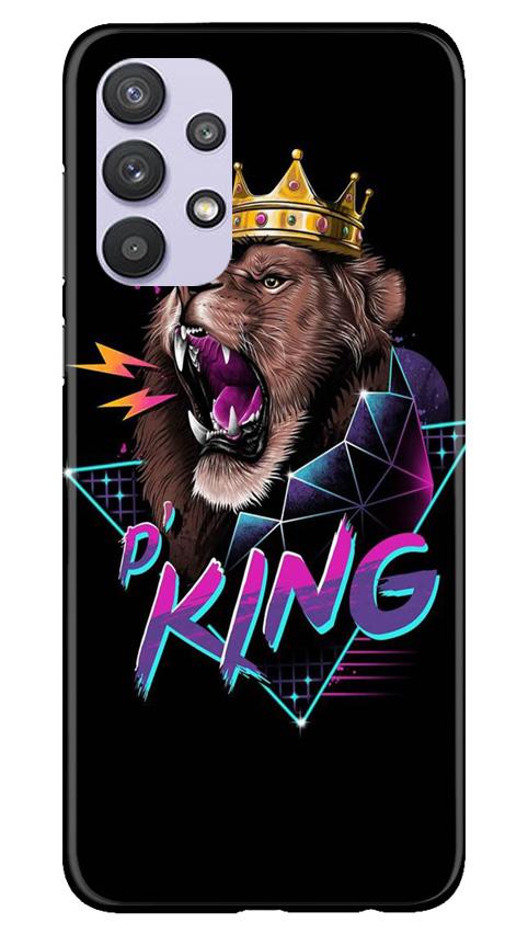 Lion King Mobile Back Case for Samsung Galaxy A32 5G (Design - 219) Lion King Case for Samsung Galaxy A32 5G (Design No. 219)