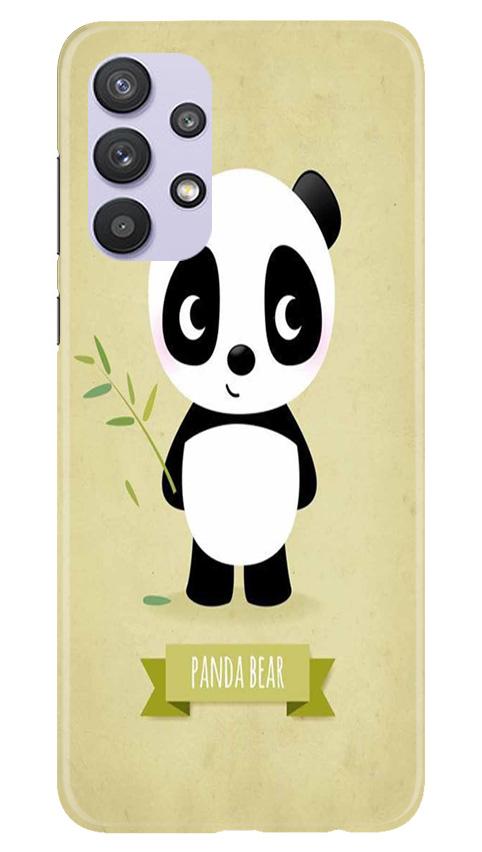 Panda Bear Mobile Back Case for Samsung Galaxy A32 5G (Design - 317) Panda Bear Mobile Back Case for Samsung Galaxy A32 5G (Design - 317)
