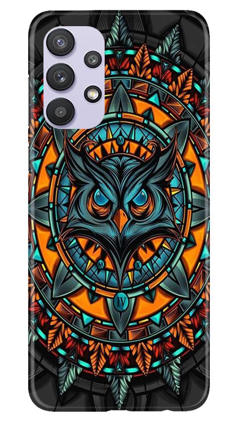 Owl Mobile Back Case for Samsung Galaxy A32 5G (Design - 360)