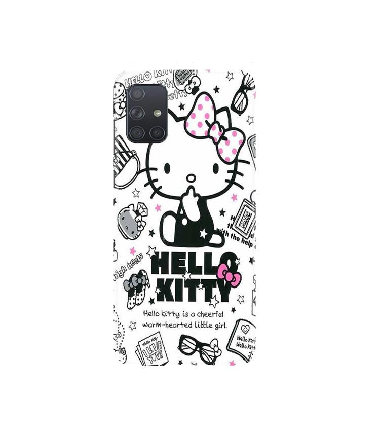 Hello Kitty Mobile Back Case for Samsung Galaxy A71 (Design - 361) Hello Kitty Mobile Back Case for Samsung Galaxy A71 (Design - 361)