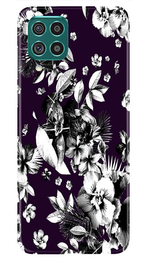 white flowers Mobile Back Case for Samsung Galaxy F62 (Design - 7) white flowers Case for Samsung Galaxy F62