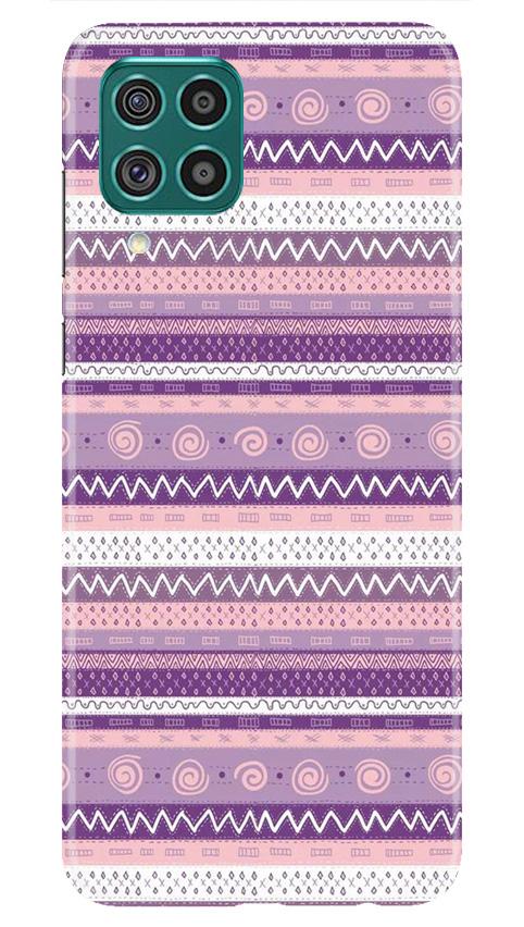 Zigzag line pattern3 Mobile Back Case for Samsung Galaxy F22 (Design - 11) Zigzag line pattern3 Case for Samsung Galaxy F22