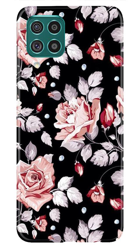 Pink rose Mobile Back Case for Samsung Galaxy F62 (Design - 12) Pink rose Case for Samsung Galaxy F62