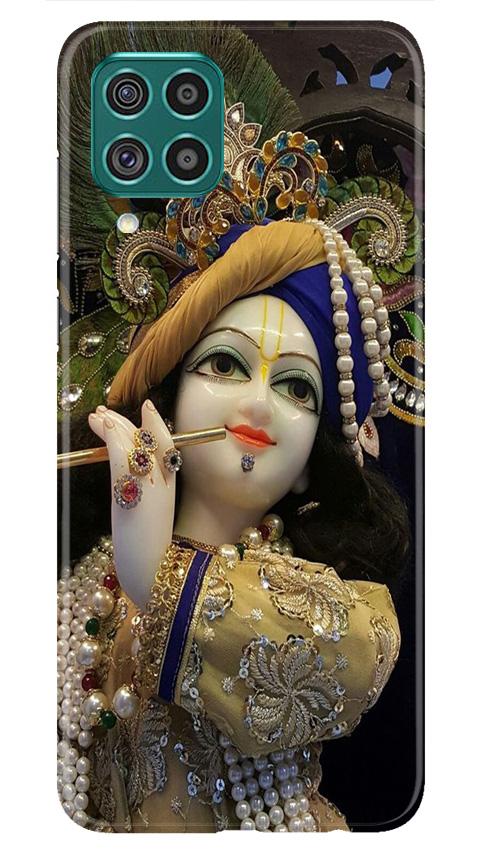 Lord Krishna3 Mobile Back Case for Samsung Galaxy M32 (Design - 18) Lord Krishna3 Case for Samsung Galaxy M32