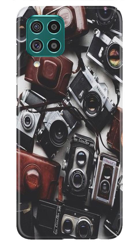 Cameras Mobile Back Case for Samsung Galaxy F22 (Design - 57) Cameras Case for Samsung Galaxy F22