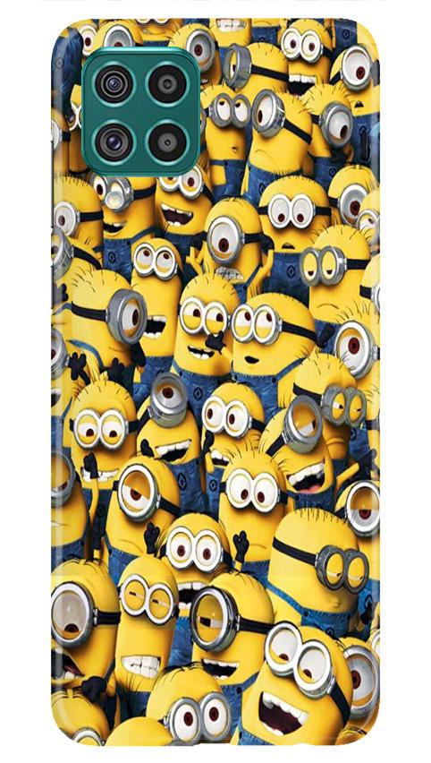 Minions Mobile Back Case for Samsung Galaxy M32 (Design - 126) Minions Case for Samsung Galaxy M32 (Design - 126)