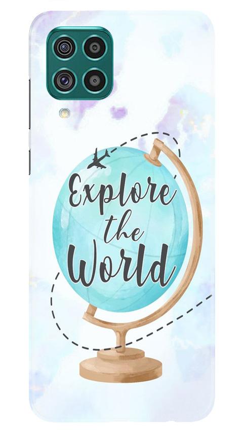 Explore the World Mobile Back Case for Samsung Galaxy A12 (Design - 207) Explore the World Case for Samsung Galaxy A12 (Design No. 207)