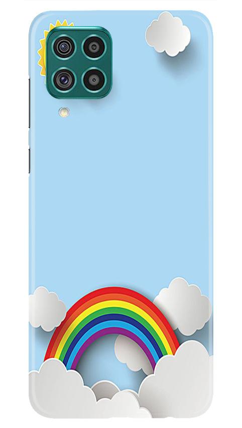 Rainbow Mobile Back Case for Samsung Galaxy A12 (Design - 225) Rainbow Case for Samsung Galaxy A12 (Design No. 225)