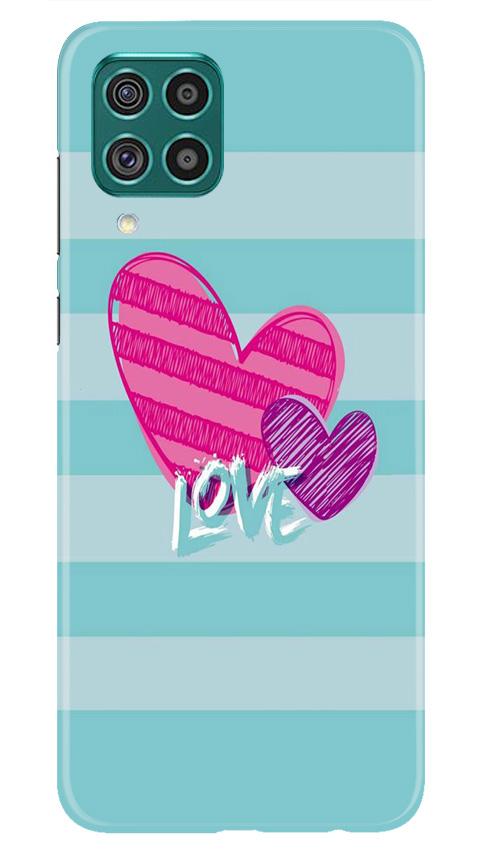 Love Mobile Back Case for Samsung Galaxy F22 (Design - 299) Love Case for Samsung Galaxy F22 (Design No. 299)