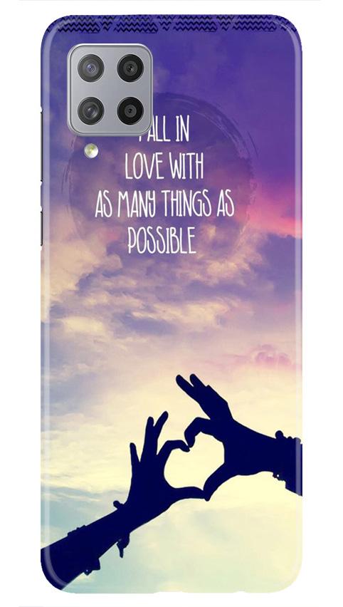 Fall in love Mobile Back Case for Samsung Galaxy M42 (Design - 50) Fall in love Case for Samsung Galaxy M42