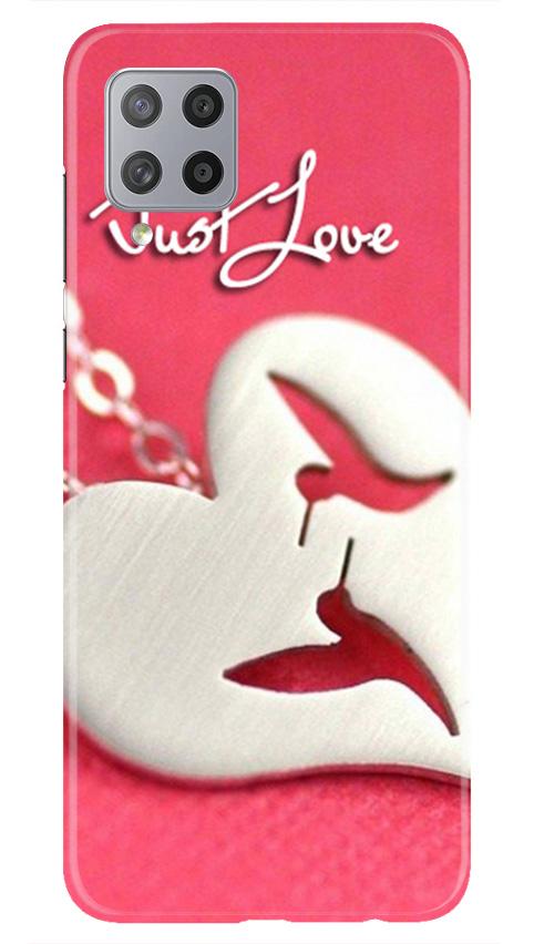 Just love Mobile Back Case for Samsung Galaxy M42 (Design - 88) Just love Case for Samsung Galaxy M42