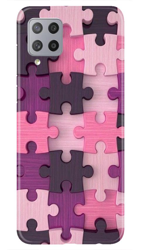 Puzzle Mobile Back Case for Samsung Galaxy M42 (Design - 199) Puzzle Case for Samsung Galaxy M42 (Design - 199)