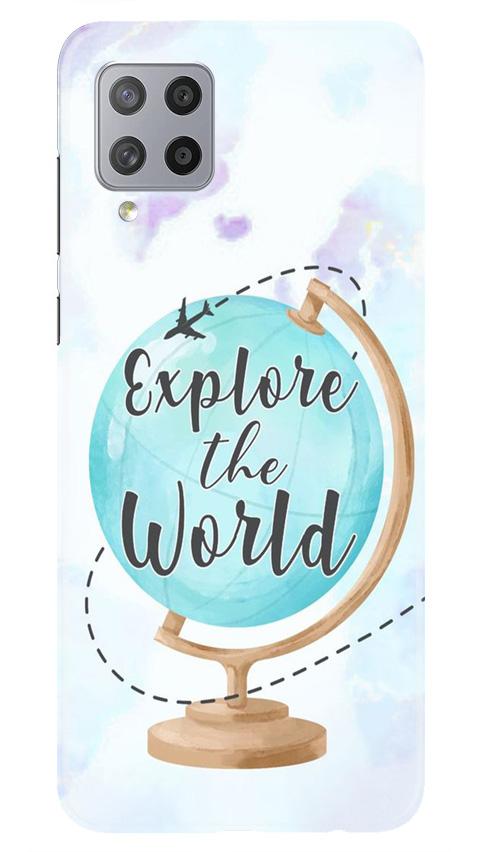 Explore the World Mobile Back Case for Samsung Galaxy M42 (Design - 207) Explore the World Case for Samsung Galaxy M42 (Design No. 207)