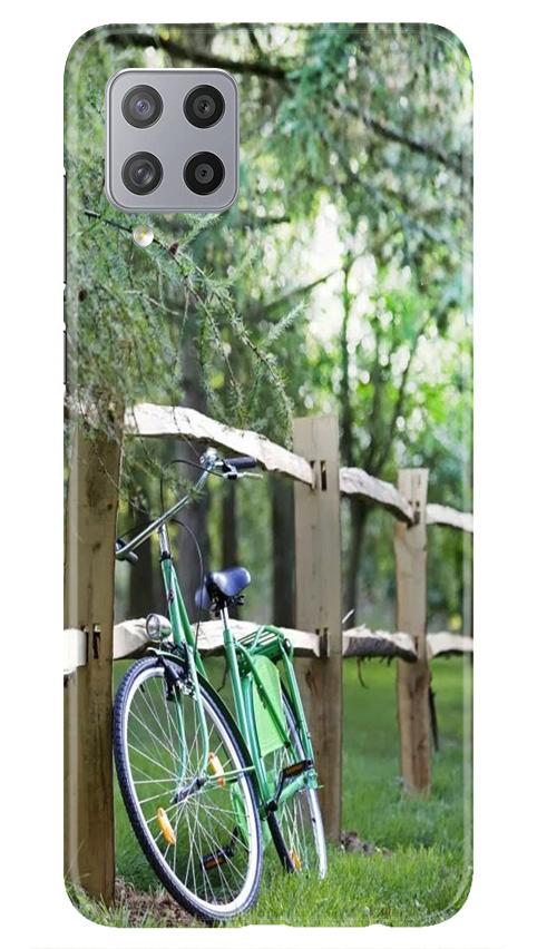 Bicycle Mobile Back Case for Samsung Galaxy M42 (Design - 208) Bicycle Case for Samsung Galaxy M42 (Design No. 208)