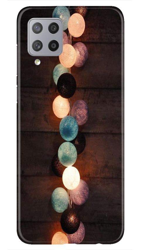 Party Lights Mobile Back Case for Samsung Galaxy M42 (Design - 209) Party Lights Case for Samsung Galaxy M42 (Design No. 209)