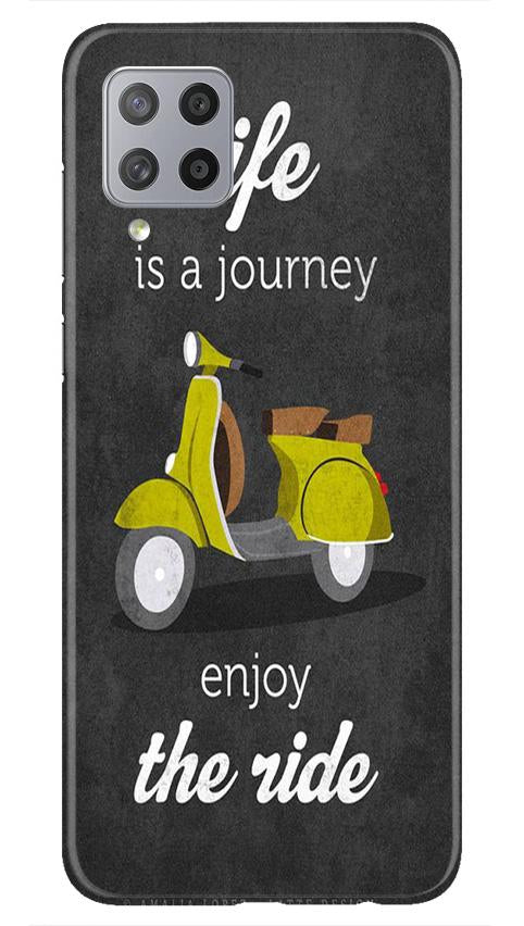 Life is a Journey Mobile Back Case for Samsung Galaxy M42 (Design - 261) Life is a Journey Case for Samsung Galaxy M42 (Design No. 261)