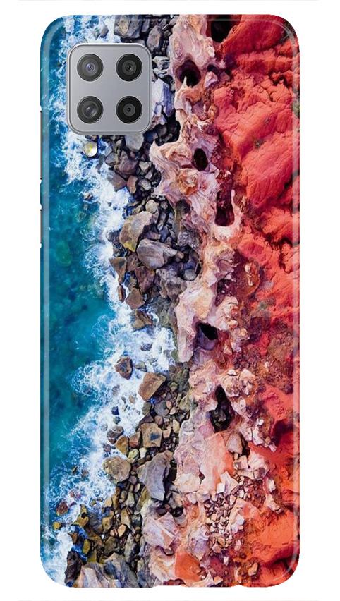 Sea Shore Mobile Back Case for Samsung Galaxy M42 (Design - 273) Sea Shore Case for Samsung Galaxy M42 (Design No. 273)