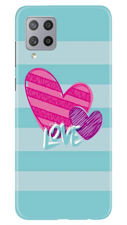 Love Mobile Back Case for Samsung Galaxy M42 (Design - 299) Love Case for Samsung Galaxy M42 (Design No. 299)