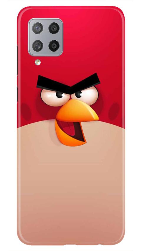 Angry Bird Red Mobile Back Case for Samsung Galaxy M42 (Design - 325) Angry Bird Red Mobile Back Case for Samsung Galaxy M42 (Design - 325)