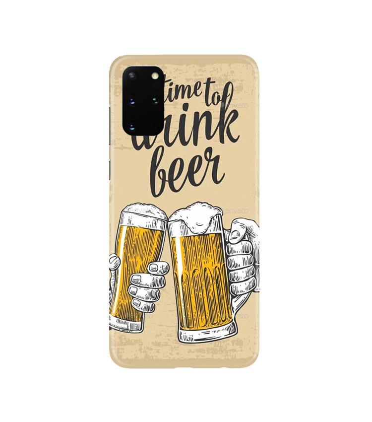 Drink Beer Mobile Back Case for Galaxy S20 Plus (Design - 328) Drink Beer Mobile Back Case for Galaxy S20 Plus (Design - 328)