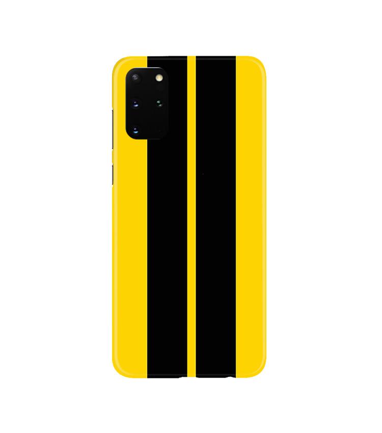Black Yellow Pattern Mobile Back Case for Galaxy S20 Plus (Design - 377) Black Yellow Pattern Mobile Back Case for Galaxy S20 Plus (Design - 377)