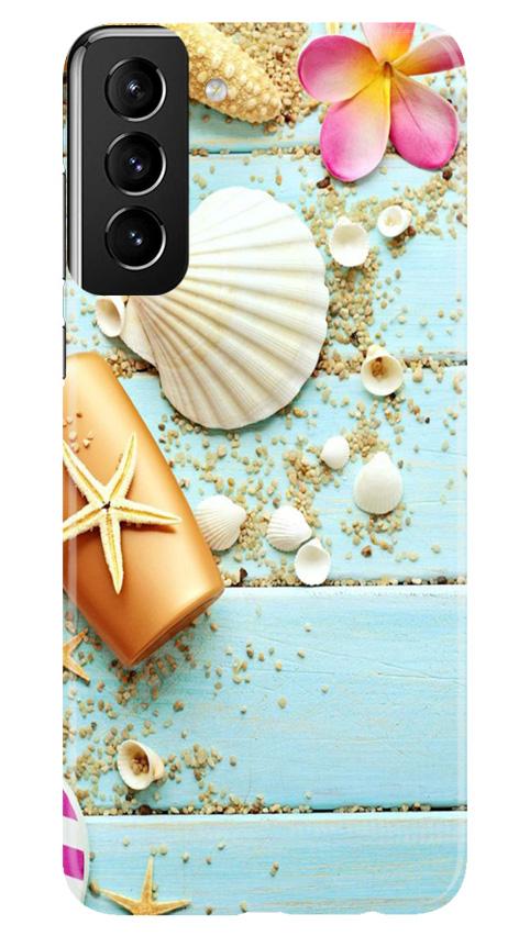 Sea Shells Mobile Back Case for Samsung Galaxy S21 5G (Design - 63) Sea Shells Case for Samsung Galaxy S21 5G