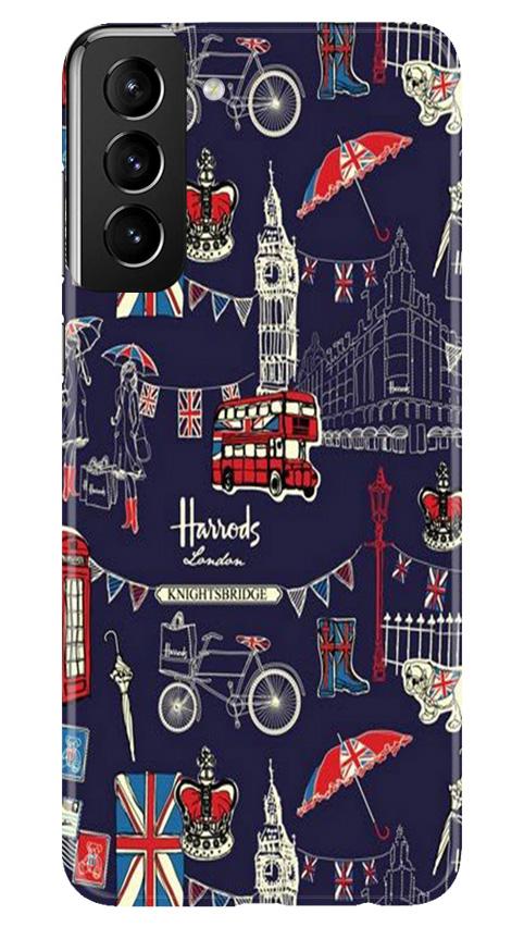 Love London Mobile Back Case for Samsung Galaxy S21 Plus (Design - 75) Love London Case for Samsung Galaxy S21 Plus