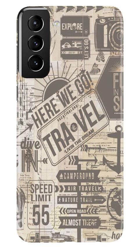 Travel Mobile Back Case for Samsung Galaxy S21 Plus (Design - 104) Travel Case for Samsung Galaxy S21 Plus (Design - 104)