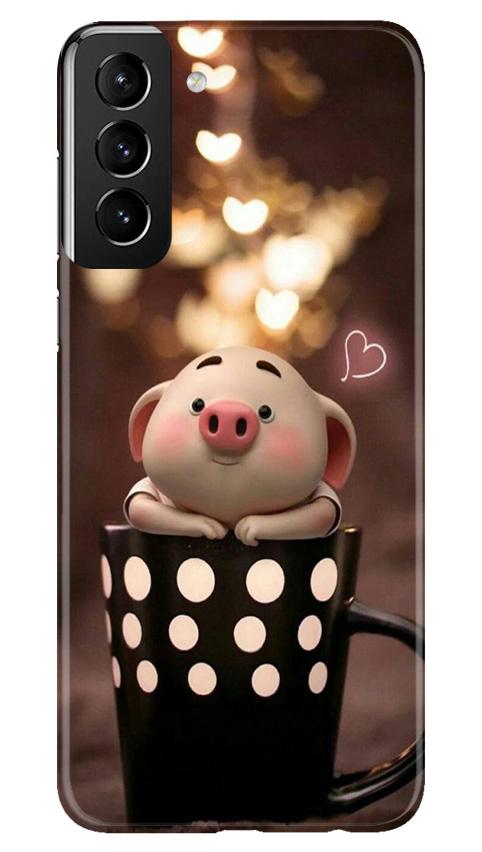 Cute Bunny Mobile Back Case for Samsung Galaxy S21 Plus (Design - 213) Cute Bunny Case for Samsung Galaxy S21 Plus (Design No. 213)