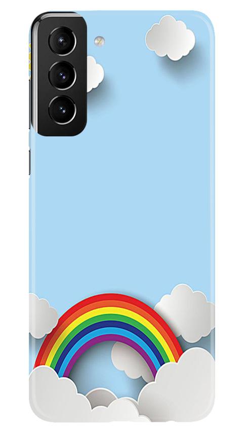 Rainbow Mobile Back Case for Samsung Galaxy S21 5G (Design - 225) Rainbow Case for Samsung Galaxy S21 5G (Design No. 225)