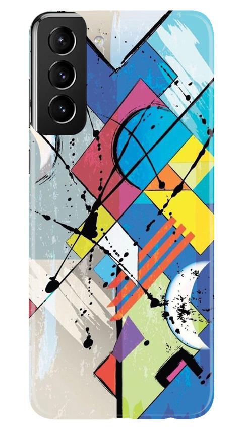 Modern Art Mobile Back Case for Samsung Galaxy S21 Plus (Design - 235) Modern Art Case for Samsung Galaxy S21 Plus (Design No. 235)