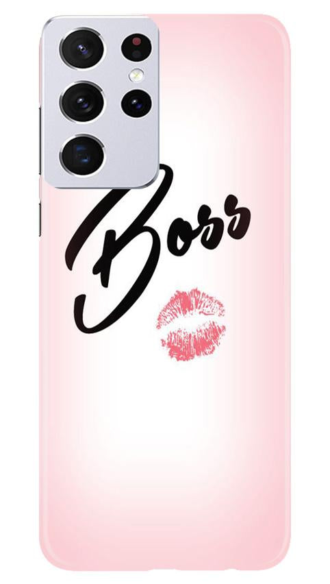 Boss Mobile Back Case for Samsung Galaxy S21 Ultra (Design - 59) Boss Case for Samsung Galaxy S21 Ultra