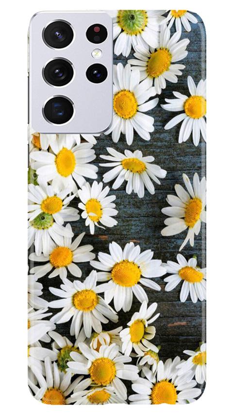 White flowers2 Mobile Back Case for Samsung Galaxy S21 Ultra (Design - 62) White flowers2 Case for Samsung Galaxy S21 Ultra