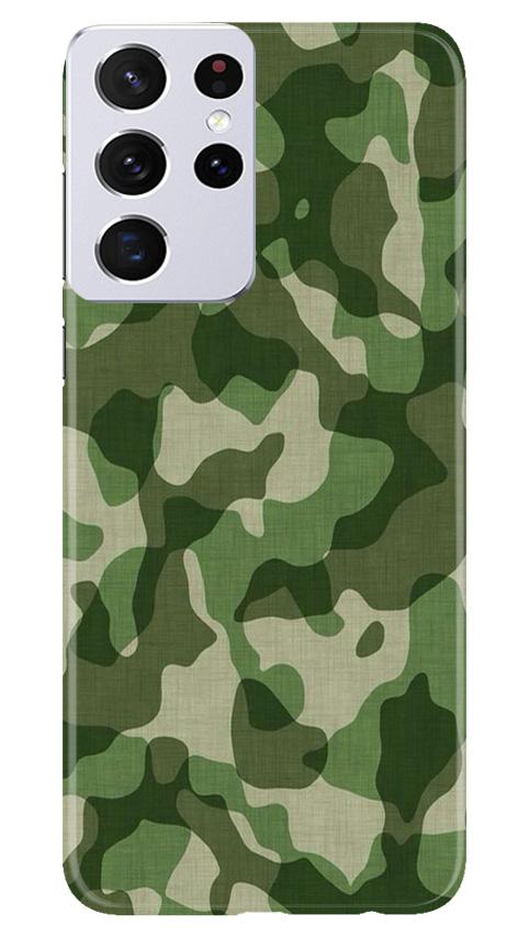 Army Camouflage Mobile Back Case for Samsung Galaxy S21 Ultra (Design - 106) Army Camouflage Case for Samsung Galaxy S21 Ultra (Design - 106)