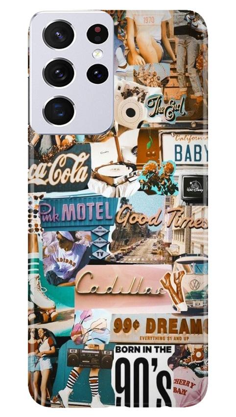 Vintage Design Mobile Back Case for Samsung Galaxy S21 Ultra (Design - 284) Vintage Design Case for Samsung Galaxy S21 Ultra (Design No. 284)