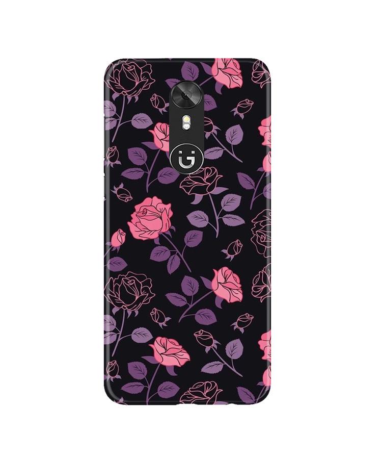 Rose Pattern Mobile Back Case for Gionee A1 (Design - 2) Rose Pattern Case for Gionee A1