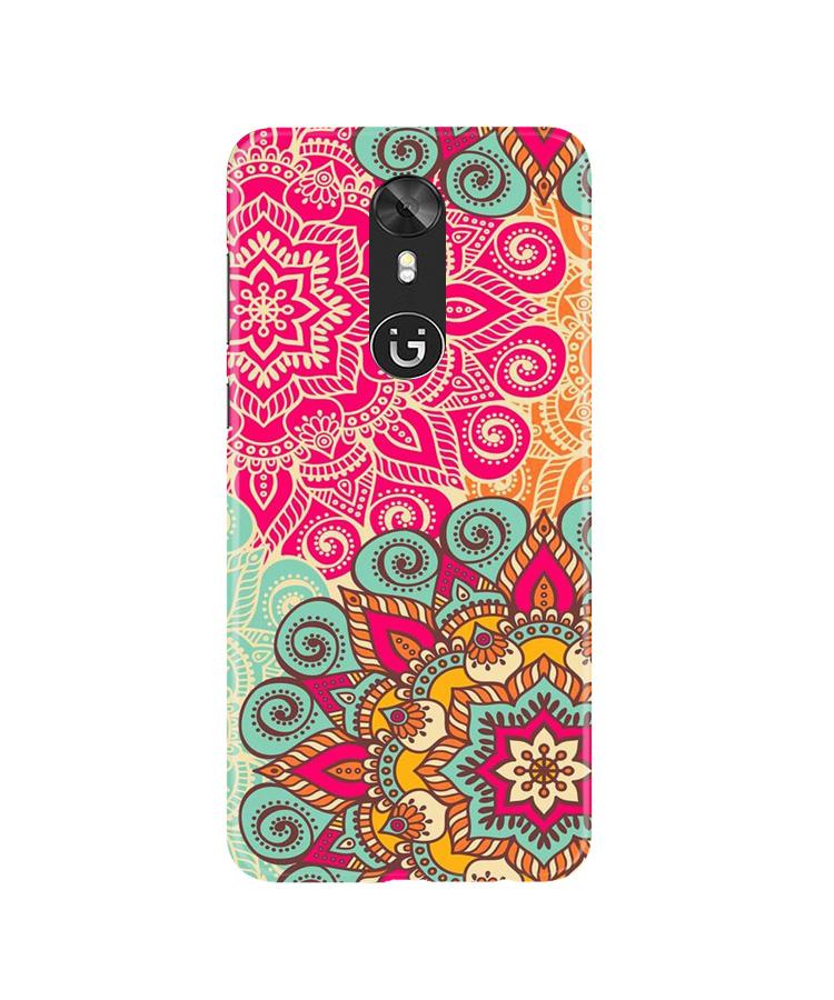 Rangoli art Mobile Back Case for Gionee A1 (Design - 6) Rangoli art Case for Gionee A1