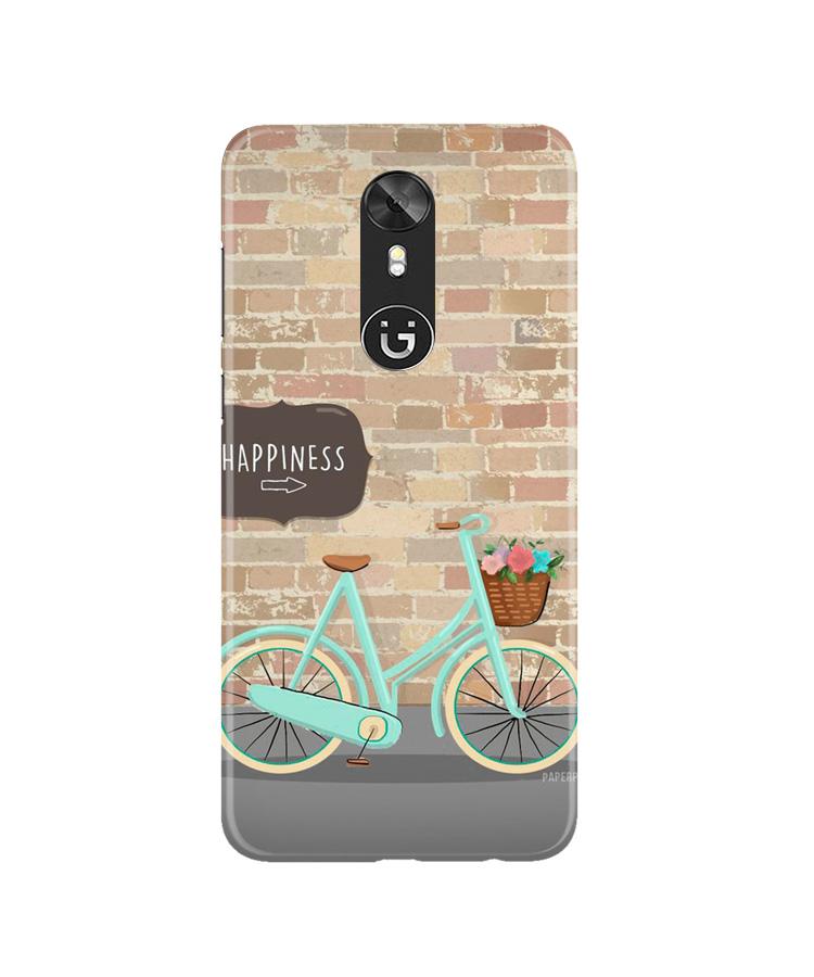 Happiness Mobile Back Case for Gionee A1 (Design - 53) Happiness Case for Gionee A1