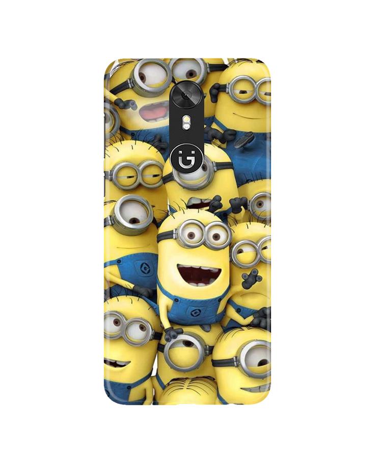 Minions Mobile Back Case for Gionee A1 (Design - 127) Minions Case for Gionee A1 (Design - 127)