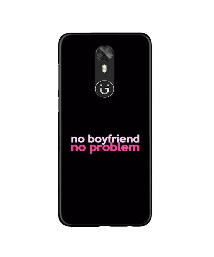 No Boyfriend No problem Mobile Back Case for Gionee A1 (Design - 138) No Boyfriend No problem Case for Gionee A1 (Design - 138)
