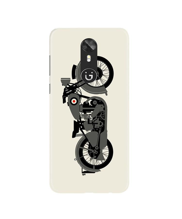 MotorCycle Mobile Back Case for Gionee A1 (Design - 259) MotorCycle Case for Gionee A1 (Design No. 259)