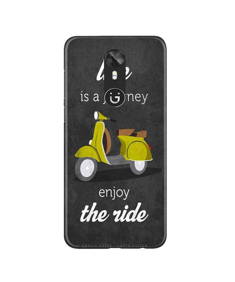 Life is a Journey Mobile Back Case for Gionee A1 (Design - 261) Life is a Journey Case for Gionee A1 (Design No. 261)