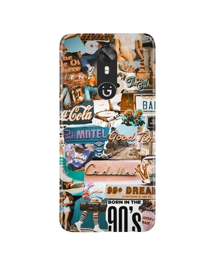 Vintage Design Mobile Back Case for Gionee A1 (Design - 284) Vintage Design Case for Gionee A1 (Design No. 284)