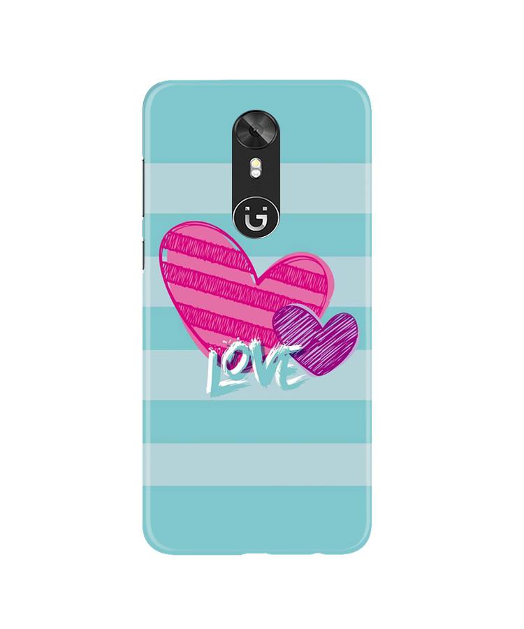 Love Mobile Back Case for Gionee A1 (Design - 299) Love Case for Gionee A1 (Design No. 299)