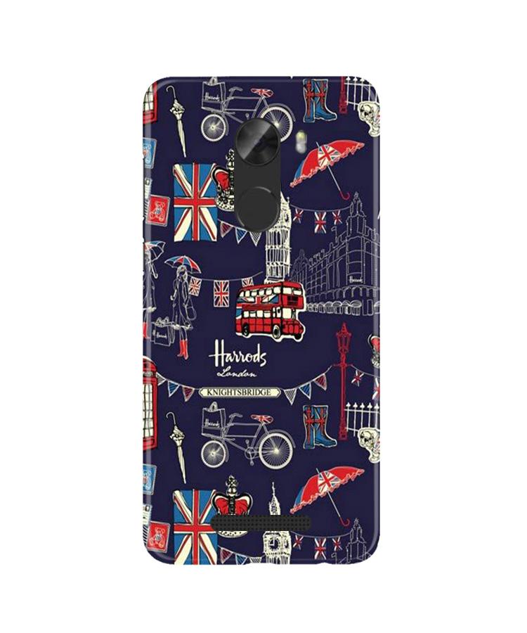Love London Mobile Back Case for Gionee A1 Lite (Design - 75) Love London Case for Gionee A1 Lite
